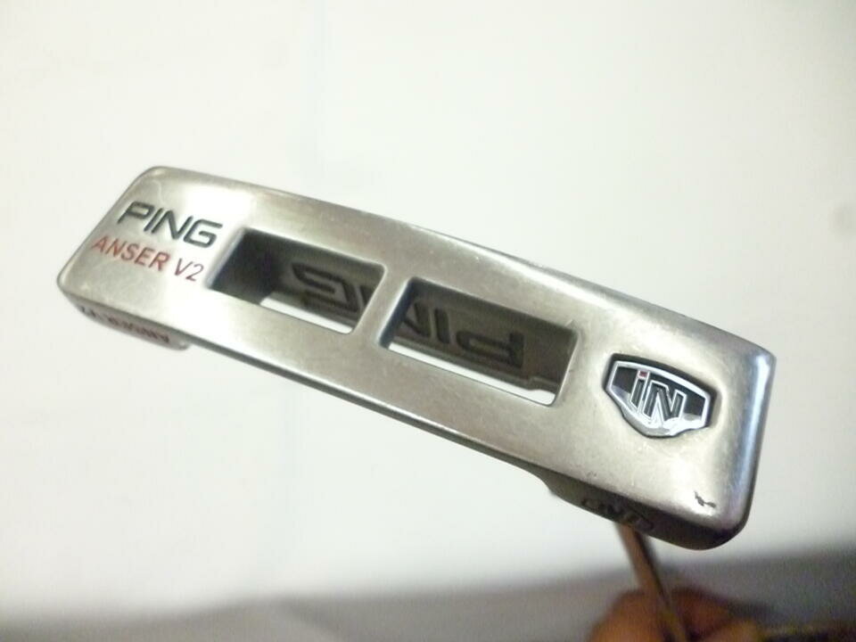 【中古】ピン iN アンサー V2 パター 34.0インチ オリジナルスチール Cランク 右利き用 PING ゴルフクラブ ゴルフドゥ ゴルフ用品 GOLF DO 中古ゴルフクラブ