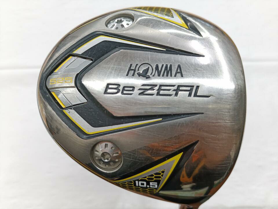 【中古】ホンマゴルフ Be ZEAL 525 ドライバー 10.5° SRフレックス 45.75インチ ヘッドカバーあり VIZA..