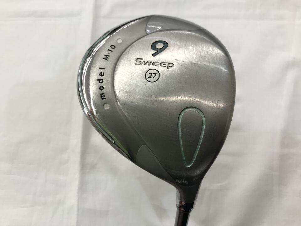 【中古】【レディースモデル】プロギア Sweep model M-10 フェアウェイウッド 9W 27° 40.5インチ HKP 30 Dランク 右利き用 PRGR ゴルフクラブ ゴルフドゥ ゴルフ用品 GOLF DO 中古ゴルフクラブ
