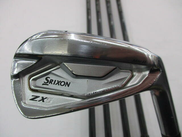 【中古】ダンロップ SRIXON ZX5 Mk2 アイアンセット Sフレックス 37.0インチ RAUNE I90 リシャフト品 Cランク 右利き用 DUNLOP ゴルフクラブ ゴルフドゥ ゴルフ用品 GOLF DO 中古ゴルフクラブ