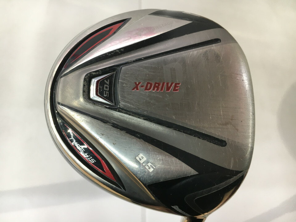 【中古】ブリヂストン ツアーステージ X-DRIVE 705 TYPE415 ドライバー 9.5° Xフレックス 45.5インチ ツアーAD BB-7 Cランク 右利き用 BRIDGESTONE ゴルフクラブ ゴルフドゥ ゴルフ用品 GOLF DO 中古ゴルフ