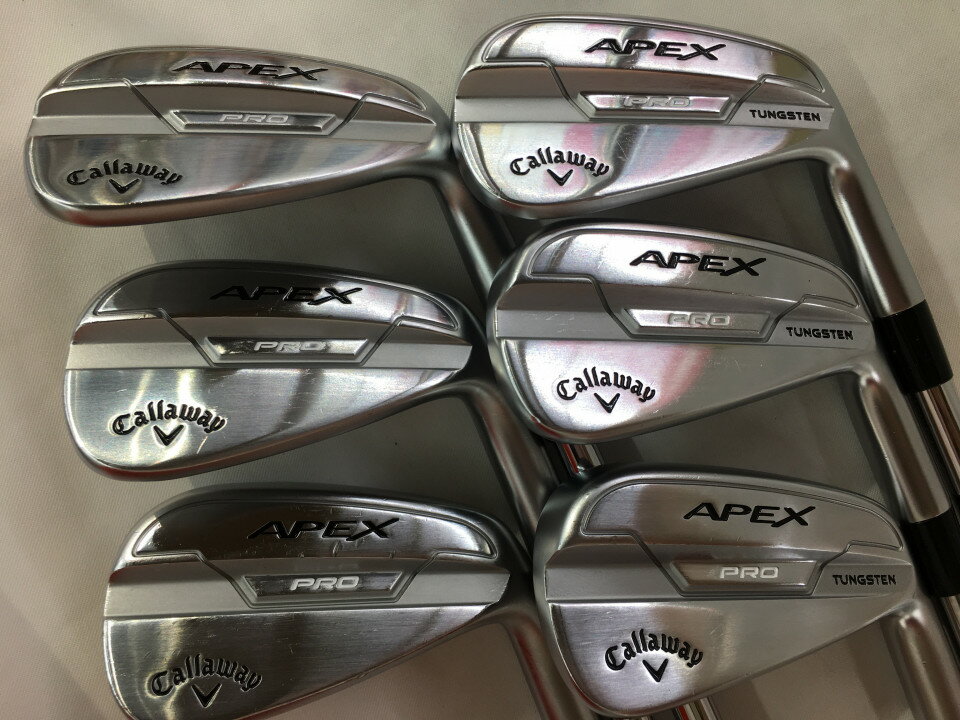 【中古】キャロウェイ APEX PRO 2021 アイアンセット Sフレックス 38.0インチ NSプロ MODUS 3 TOUR 105 Cランク 右利き用 Callaway ゴ..