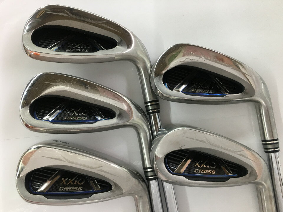 【中古】ダンロップ XXIO CROSS アイアンセット Rフレックス 38.0インチ NSプロ870GH DST for XXIO Cランク 右利き用 DUNLOP ゴルフクラブ ゴルフドゥ ゴルフ用品 GOLF DO 中古ゴルフクラブのサムネイル