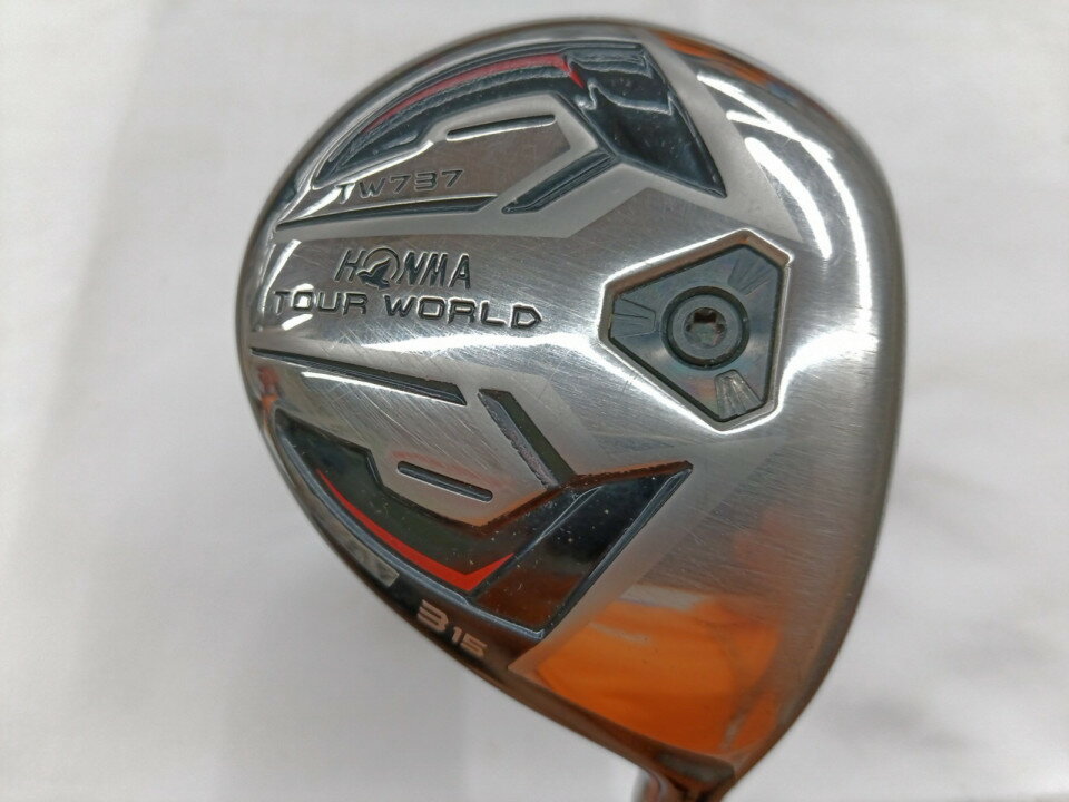 【中古】ホンマゴルフ TOUR WORLD TW737 FW フェアウェイウッド 3W 15° Sフレックス 42.75インチ VIZARD EX-A65 Cランク 右利き用 ゴルフクラブ ゴルフドゥ ゴルフ用品 GOLF DO 中古ゴルフクラブ