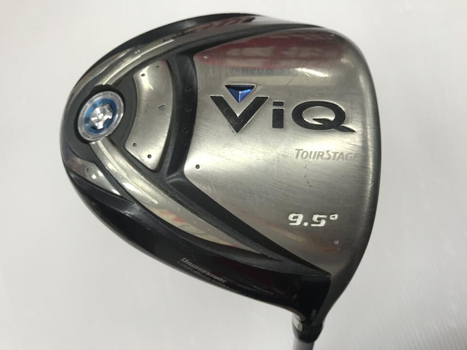 対象商品限定ポイント5倍！12月1日はゴルフドゥ！の日【中古】【訳あり】ブリヂストン ツアーステージ V-iQ (2010) ドライバー 9.5° Sフレックス 46.0インチ VT-50w Dランク 右利き用 BRIDGESTONE ゴル