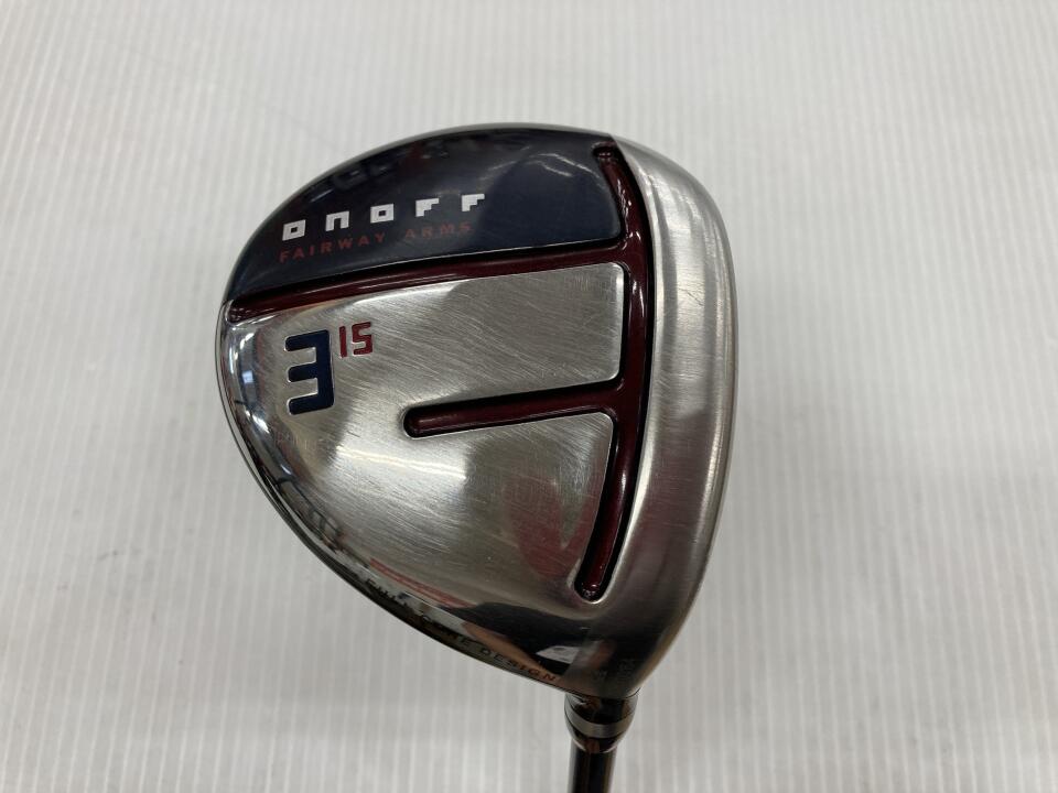 【中古】グローブライド ONOFF FAIRWAY ARMS AKA 2020 フェアウェイウッド 3W 15° SRフレックス 43.25インチ SMOOTH KICK MP-520F Dランク 右利き用 GLOBERIDE ゴルフクラブ ゴルフドゥ ゴルフ用品 GOLF DO 中古ゴ