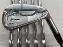 【中古】ダンロップ SRIXON ZX7 Mk2 アイアンセット S200フレックス 38.75インチ ダイナミックゴールド HT リシャフト品 Cランク 右利き用 DUNLOP ゴルフクラブ ゴルフドゥ ゴルフ用品 GOLF DO 中古ゴ
