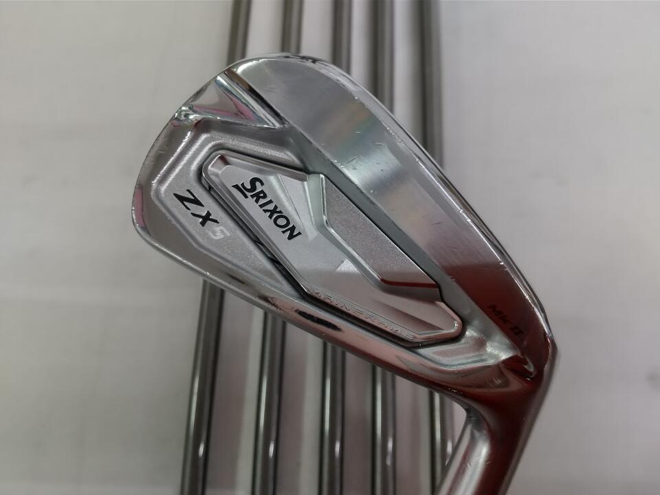 【中古】ダンロップ SRIXON ZX5 Mk2 アイアンセット Rフレックス 38.0インチ Steel Fiber i80 CW Cランク 右利き用 DUNLOP ゴルフクラブ ゴルフドゥ ゴルフ用品 GOLF DO 中古ゴルフクラブ