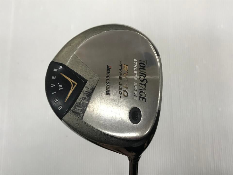 対象商品限定ポイント5倍！12月1日はゴルフドゥ！の日【中古】ブリヂストン ツアーステージ RV-10 TYPE330 ドライバー 10° SRフレックス 45.0インチ TD-53M Dランク 右利き用 BRIDGESTONE ゴルフクラブ