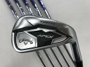 【中古】キャロウェイ APEX 2019 アイアンセット Sフレックス 38.0インチ NSプロ Zelos 8 Cランク 右利き用 Callaway ゴルフクラブ ゴルフドゥ ゴルフ用品 GOLF DO 中古ゴルフクラブ