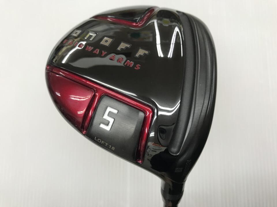 【中古】グローブライド ONOFF FAIRWAY ARMS AKA 2022 フェアウェイウッド 5W 18° SRフレックス 42.5インチ SMOOTH KICK MP-522F Cランク 右利き用 GLOBERIDE ゴルフクラブ ゴルフドゥ ゴルフ用品 GOLF DO 中古ゴル