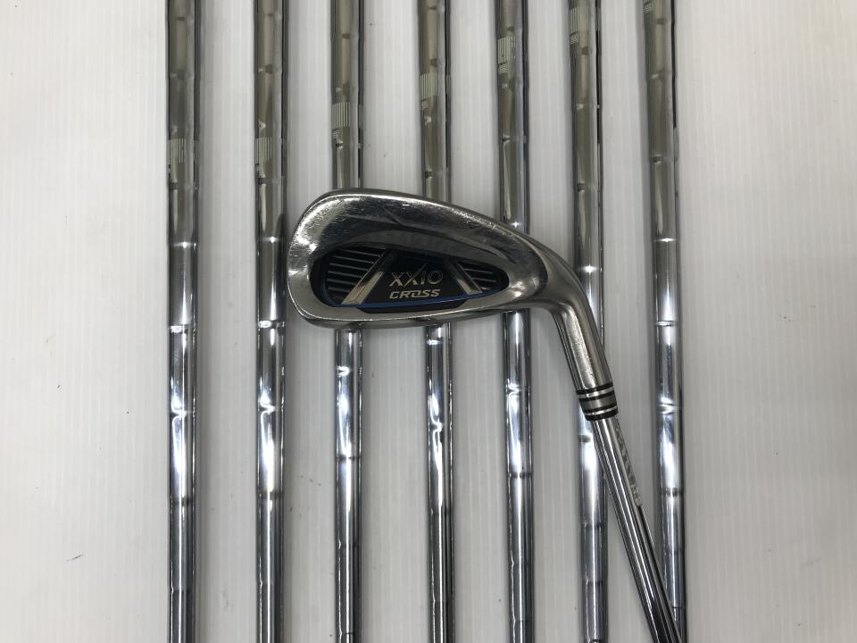 【中古】ダンロップ XXIO CROSS アイアンセット Rフレックス 38.75インチ NSプロ870GH DST for XXIO Cランク 右利き用 DUNLOP ゴルフクラブ ゴルフドゥ ゴルフ用品 GOLF DO 中古ゴルフクラブのサムネイル