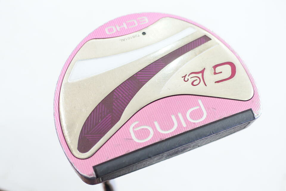 【中古】【レディースモデル】ピン G Le 2 ECHO パター 32.0インチ ヘッドカバーあり オリジナルスチール Dランク 右利き用 PING ゴルフクラ...