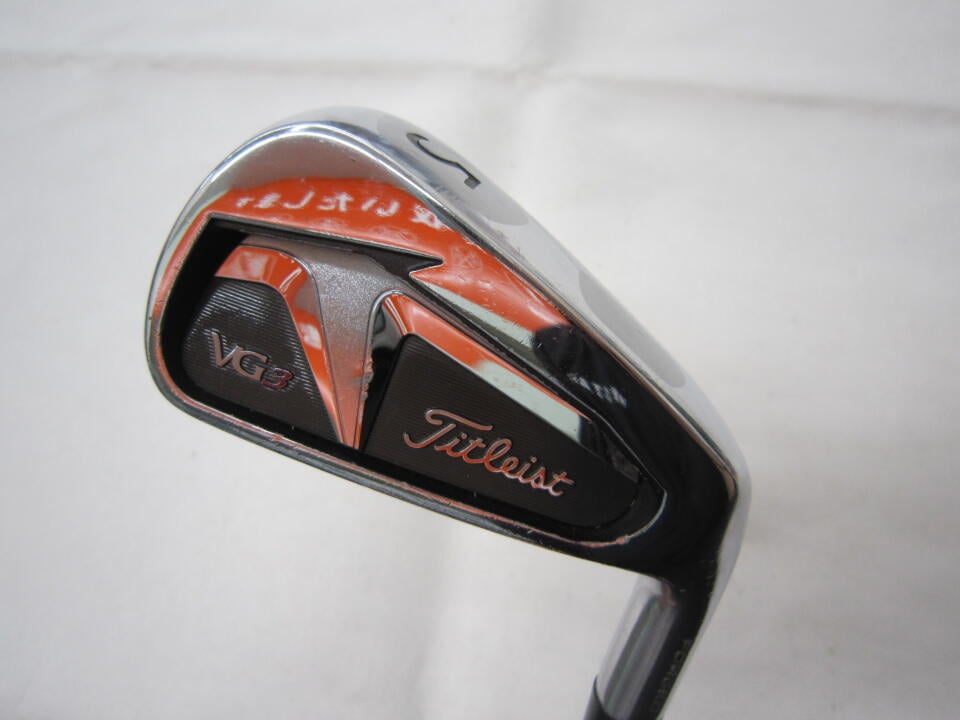 【中古】タイトリスト VG3 アイアンセット Rフレックス 38.0インチ Motore 6.0i Cランク 右利き用 Titleist ゴルフクラブ ゴルフドゥ ゴルフ用品 GOLF DO 中古ゴルフクラブ