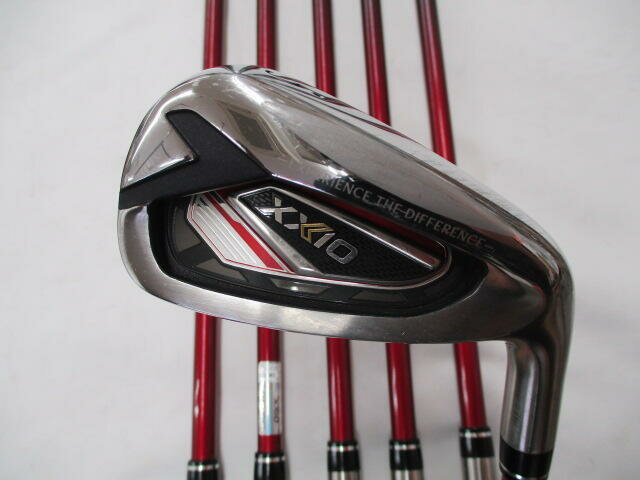 【中古】ダンロップ XXIO 12 レッド アイアンセット 22° Rフレックス 38.25インチ MP1200 レッド Cランク 右利き用 DUNLOP ゴルフクラブ ゴルフドゥ ゴルフ用品 GOLF DO 中古ゴルフクラブ