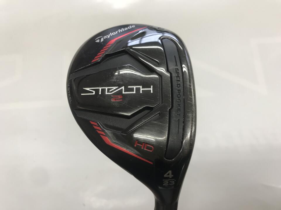 【中古】テーラーメイド STEALTH2 HD ユーティリティ 23° Rフレックス 39.75インチ Diamana TM60 Qi10純正 リシャフト品 Cランク 右利き用 Taylormade ゴルフクラブ ゴルフドゥ ゴルフ用品 GOLF DO 中古ゴル