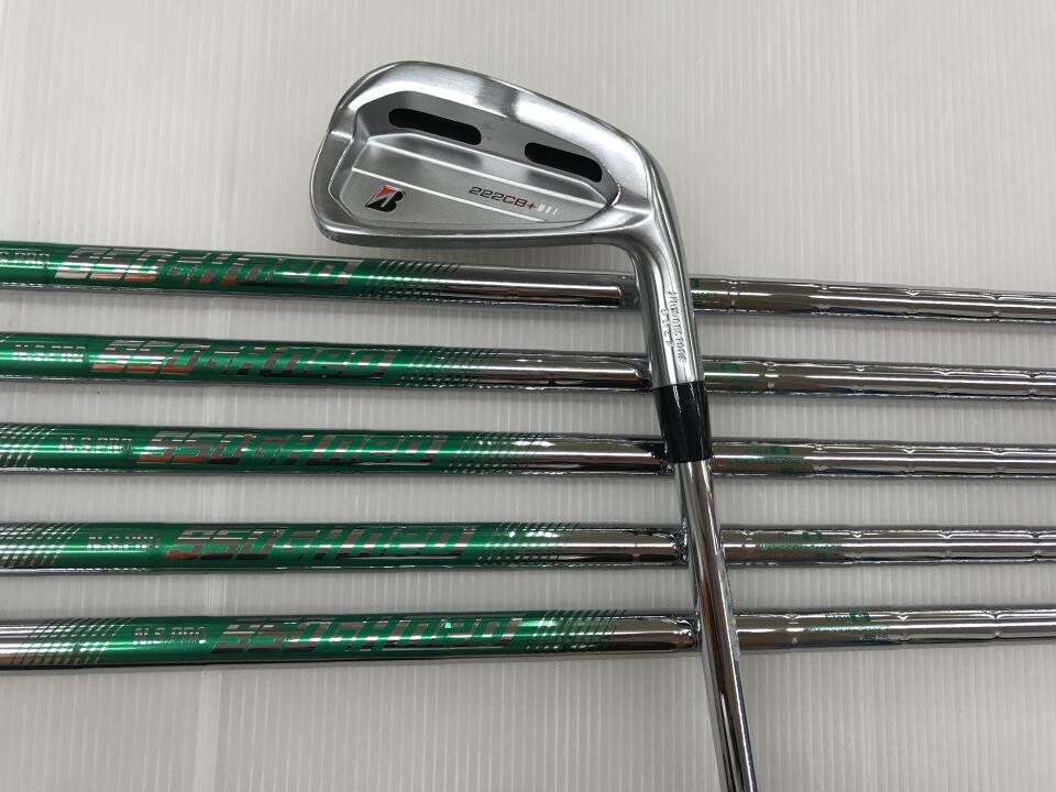 【中古】ブリヂストン 222CB+ アイアンセット Sフレックス 38.25インチ NSプロ950GH neo Cランク 右利き用 BRIDGESTONE ゴルフクラブ ゴルフドゥ ゴルフ用品 GOLF DO 中古ゴルフクラブ