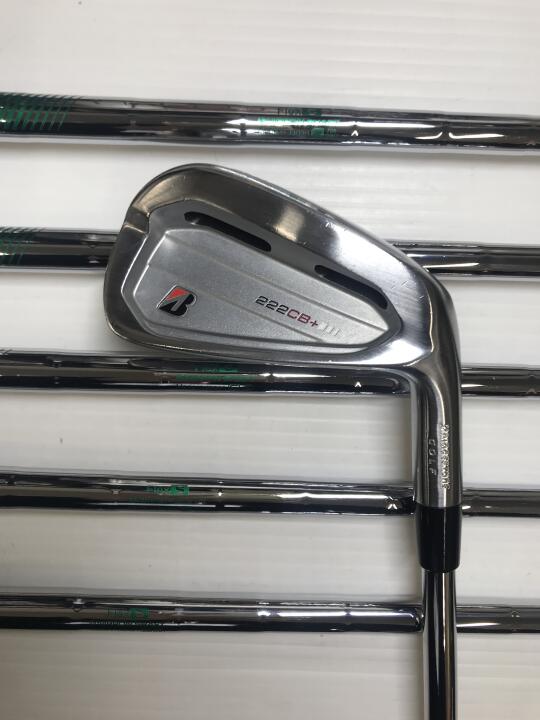 【中古】ブリヂストン 222CB+ アイアンセット 24° Sフレックス 38.0インチ NSプロ950GH neo Cランク 右利き用 BRIDGESTONE ゴルフクラブ ゴルフドゥ ゴルフ用品 GOLF DO 中古ゴルフクラブ