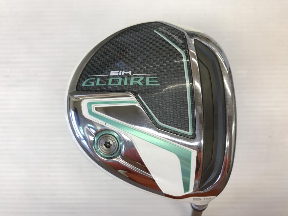 【中古】【レディースモデル】テーラーメイド SIM GLOIRE レディス フェアウェイウッド 5W 19° Lフレックス 41.5インチ ヘッドカバーあり AIR Speeder TM Cランク 右利き用 Taylormade ゴルフクラブ ゴル