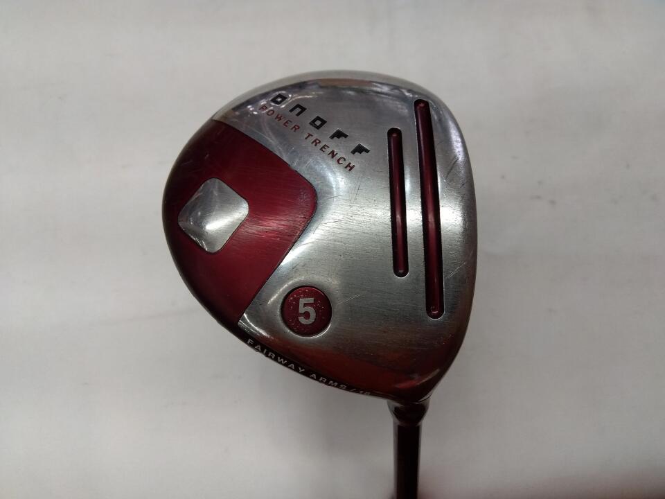 【中古】グローブライド ONOFF FAIRWAY ARMS AKA 2016 フェアウェイウッド 5W 18° SRフレックス 42.5インチ SMOOTH KICK MP-516F Dランク 右利き用 GLOBERIDE ゴルフクラブ ゴルフドゥ ゴルフ用品 GOLF DO 中古ゴル