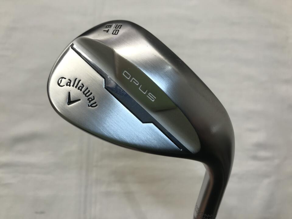 【中古】キャロウェイ OPUS クロム ウェッジ 58° Sフレックス 34.75インチ Steelfiber i95cw リシャフト品 Bランク 右利き用 Callaway ゴルフクラブ ゴルフドゥ ゴルフ用品 GOLF DO 中古ゴルフクラブ