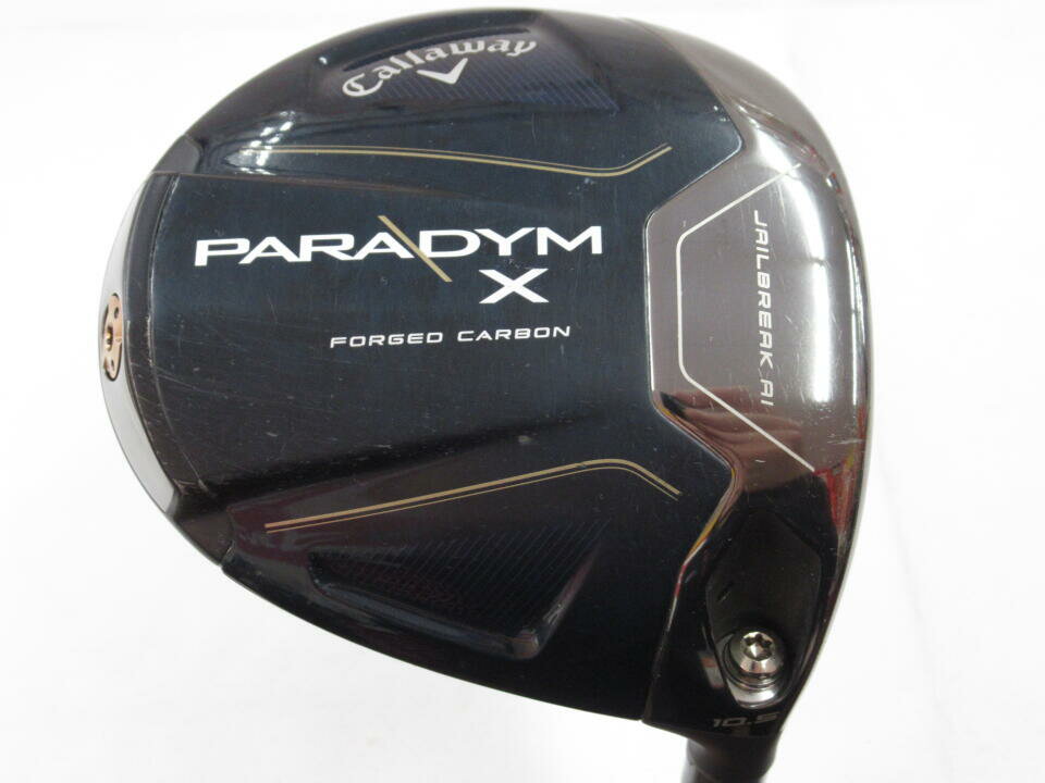 【中古】キャロウェイ PARADYM X ドライバー 10.5° Sフレックス 45.0インチ ヘッドカバーあり ツアーAD..