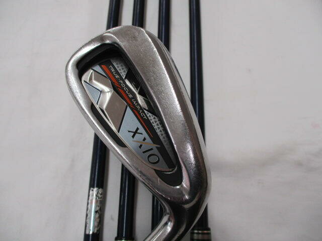 【中古】ダンロップ XXIO 10 ネイビー アイアンセット 26° Sフレックス 37.75インチ MP1000 ネイビー Dランク 右利き用 DUNLOP ゴルフクラブ ゴルフドゥ ゴルフ用品 GOLF DO 中古ゴルフクラブ