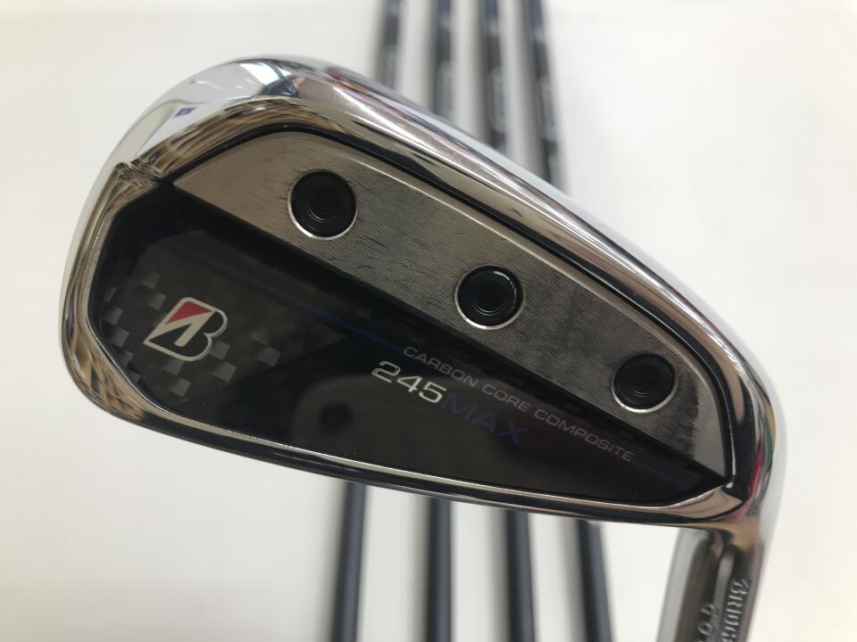 【中古】ブリヂストン 245MAX アイアンセット Rフレックス 37.75インチ VANQUISH BSi for MAX Cランク 右利き用 BRIDGESTONE ゴルフクラブ ゴルフドゥ ゴルフ用品 GOLF DO 中古ゴルフクラブ