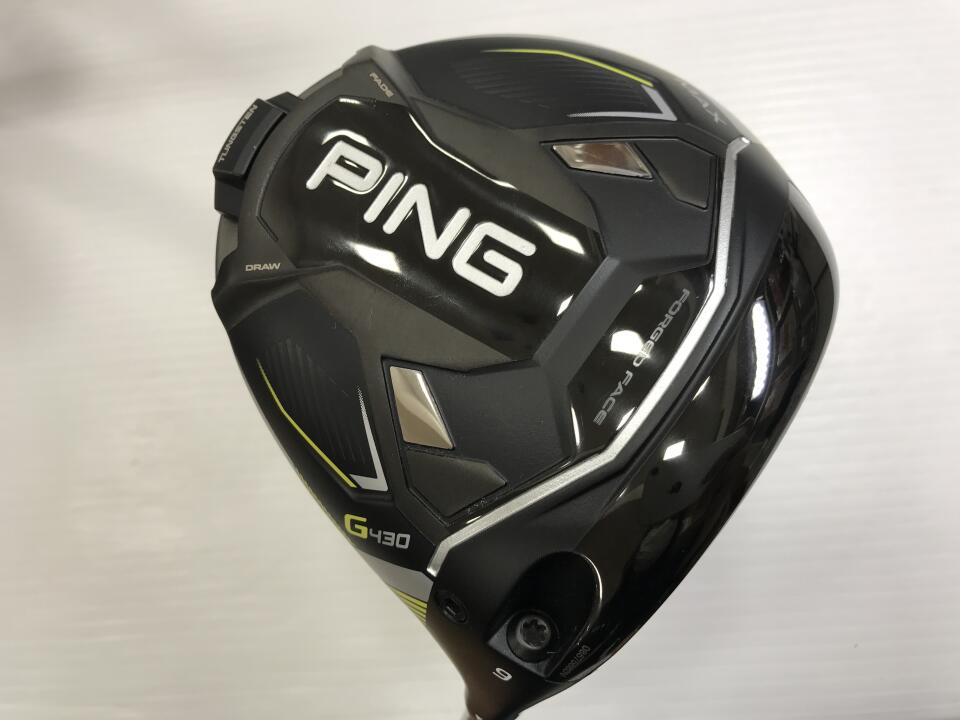 【中古】ピン G430 MAX ドライバー 9° Sフレックス 45.0インチ ヘッドカバーあり TOUR 2.0 CHROME 65 B..