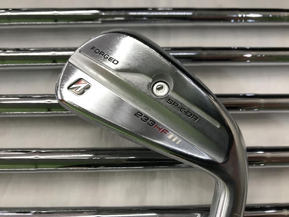 【中古】ブリヂストン 233HF アイアンセット Sフレックス 38.25インチ NSPRO950GH リシャフト品 Cランク 右利き用 BRIDGESTONE ゴルフクラブ ゴルフドゥ ゴルフ用品 GOLF DO 中古ゴルフクラブ