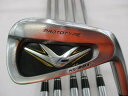 【中古】アキラ PROTOTYPE KS-801FH アイアンセット Sフレックス 38.25インチ ダイヤモンド8 リシャフト品 Cランク 右利き用 AKIRA ゴルフクラブ ゴルフドゥ ゴルフ用品 GOLF DO 中古ゴルフクラブ
