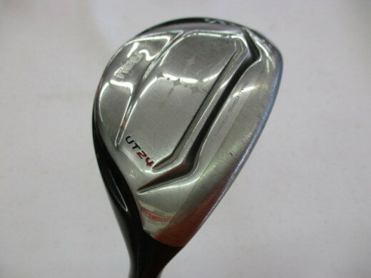 【中古】ロマロ Ray V 2016 ユーティリティ 24° S200フレックス 38.75インチ ヘッドカバーあり ダイナミックゴ?ルド105 リシャフト品 Dランク 右利き用 RomaRo ゴルフクラブ ゴルフドゥ ゴルフ用品