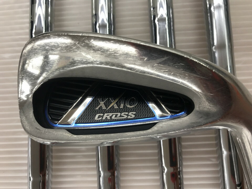 【中古】ダンロップ XXIO CROSS アイアンセット Sフレックス 38.25インチ NSプロ870GH DST for XXIO Cランク 右利き用 DUNLOP ゴルフクラブ ゴルフドゥ ゴルフ用品 GOLF DO 中古ゴルフクラブのサムネイル