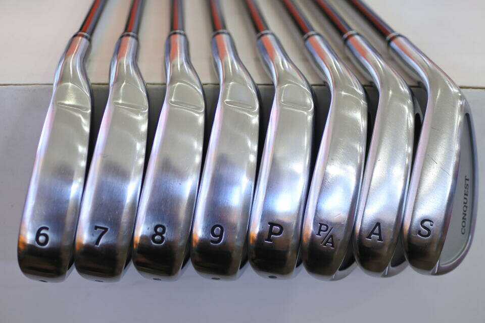 【中古】マジェスティゴルフ MAJESTY CONQUEST 2022 アイアンセット 26° Rフレックス 37.5インチ SPEEDER NX HV340 Cランク 右利き用 MAJESTY ゴルフクラブ ゴルフドゥ ゴルフ用品 GOLF DO 中古ゴルフクラブ