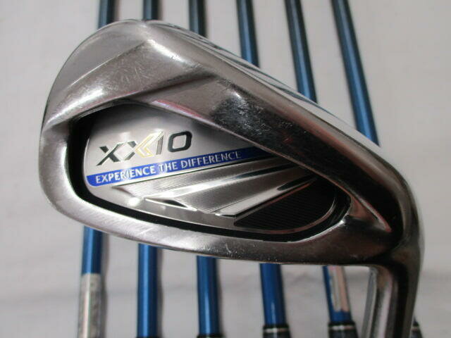 【中古】ダンロップ XXIO ELEVEN ネイビー アイアンセット 25° Sフレックス 37.75インチ MP1100 ネイビー Cランク 右利き用 DUNLOP ゴルフクラブ ゴルフドゥ ゴルフ用品 GOLF DO 中古ゴルフクラブ