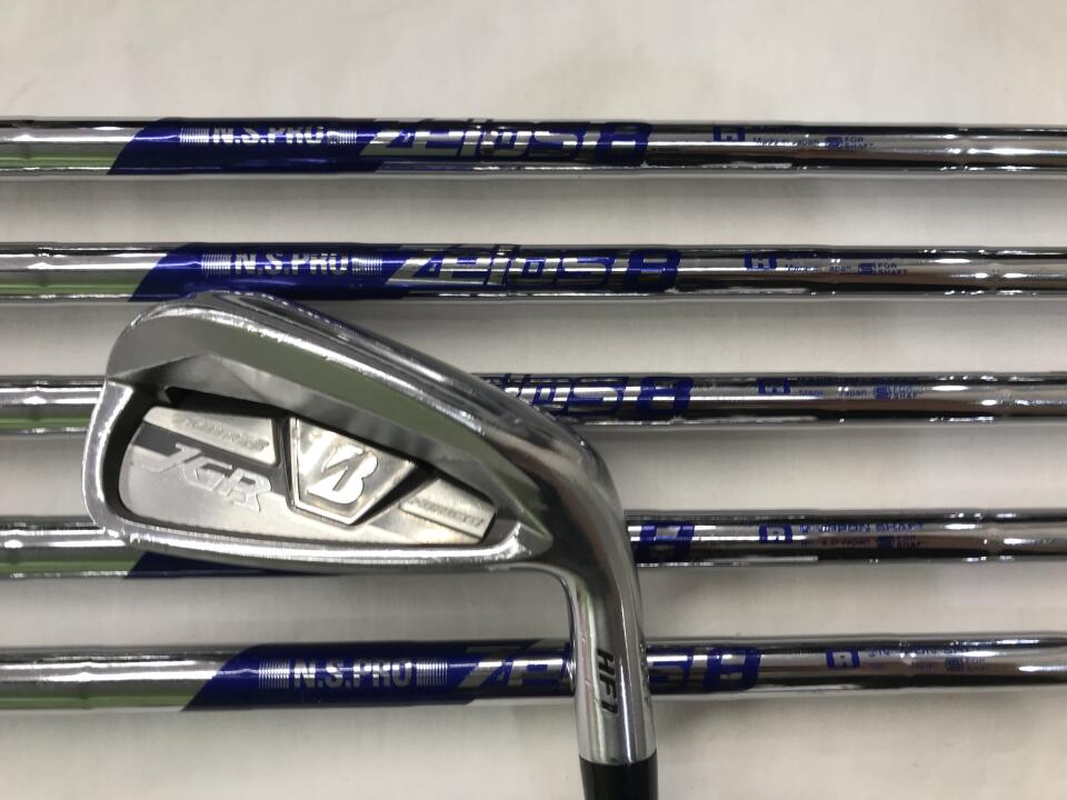 【中古】ブリヂストン TOUR B JGR HF1 アイアンセット Rフレックス 37.75インチ ヘッドカバーあり NSプロ Zelos 8 Cランク 右利き用 BRIDGESTONE ゴルフクラブ ゴルフドゥ ゴルフ用品 GOLF DO 中古ゴルフク