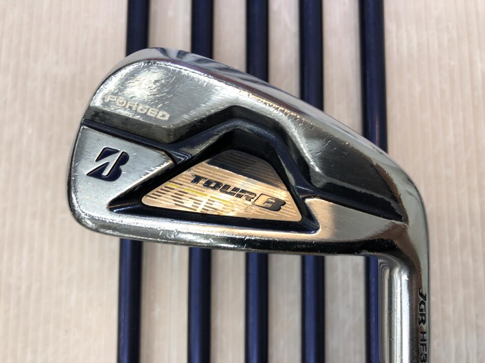 【中古】ブリヂストン TOUR B JGR HF3 2019 アイアンセット Sフレックス 38.5インチ TOUR AD for JGR TG2-IR Dランク 右利き用 BRIDGESTONE ゴルフクラブ ゴルフドゥ ゴルフ用品 GOLF DO 中古ゴルフクラブ