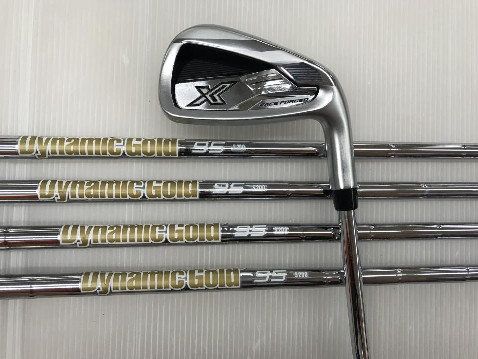 【中古】ダンロップ XXIO X-eks- 2024 アイアンセット S200フレックス 37.75インチ ダイナミックゴールド 95 Cランク 右利き用 DUNLOP ゴルフクラブ ゴルフドゥ ゴルフ用品 GOLF DO 中古ゴルフクラブ