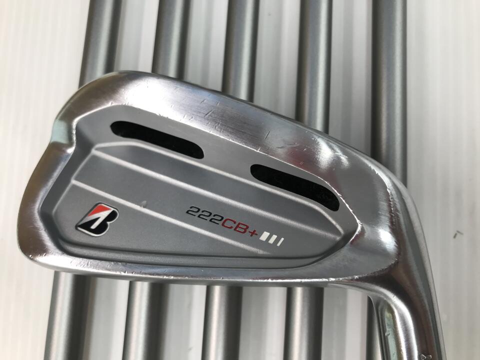 【中古】ブリヂストン 222CB+ アイアンセット 24° Sフレックス 38.5インチ MCI B70 Cランク 右利き用 BRIDGESTONE ゴルフクラブ ゴルフドゥ ゴルフ用品 GOLF DO 中古ゴルフクラブ