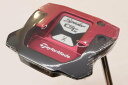 【中古】テーラーメイド Spider GTx RED SMALL SLANT パター 33.0インチ ヘッドカバーあり オリジナルスチール Sランク 右利き用 Taylormade ゴルフクラブ ゴルフドゥ ゴルフ用品 GOLF DO 中古ゴルフクラ
