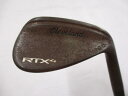 【中古】クリーブランド RTX-4 ブラックサテン ウェッジ 50° Sフレックス 35.5インチ KBS TOUR120 リシャフト品 Dランク 右利き用 C...