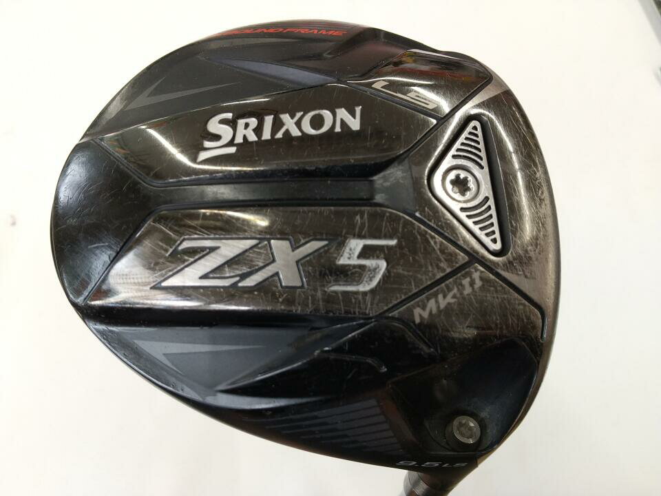 【中古】ダンロップ SRIXON ZX5 Mk2 LS ドライバー 9.5° Sフレックス 45.5インチ ヘッドカバーあり Diamana ZX-2 50 Dランク 右利き用 DUNLOP ゴルフクラブ ゴルフドゥ ゴルフ用品 GOLF DO 中古ゴルフクラブ