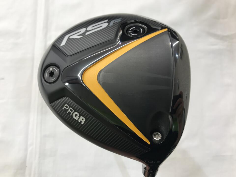 【中古】プロギア RS F JUST ドライバー 10.5° Sフレックス 45.75インチ ヘッドカバーあり TOUR AD for PRGR (RS JUST) Cランク 右利き用 PRGR ゴルフクラブ ゴルフドゥ ゴルフ用品 GOLF DO 中古ゴルフクラブ