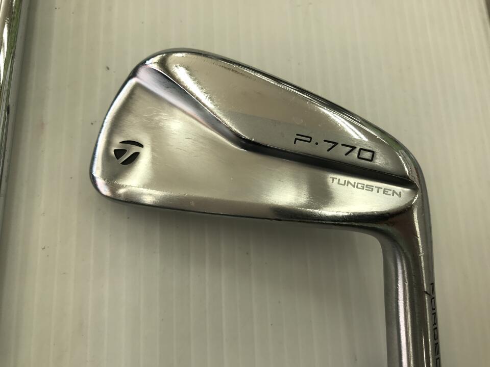 【中古】テーラーメイド P・770 2020 アイアンセット 25.5° S200フレックス 38.0インチ ダイナミックゴールド EX ツアー イシュー Cランク 右利き用 Taylormade ゴルフクラブ ゴルフドゥ ゴルフ用品 GO