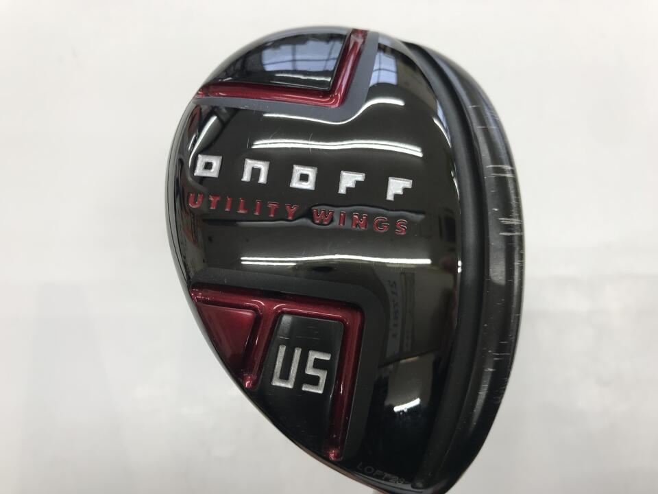 【中古】グローブライド ONOFF UTILITY WINGS AKA 2022 ユーティリティ 23° SRフレックス 39.75インチ SMOOTH KICK MP-522U Dランク 右利き用 GLOBERIDE ゴルフクラブ ゴルフドゥ ゴルフ用品 GOLF DO 中古ゴルフク