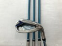 【中古】【レディースモデル】ダンロップ XXIO LADIES 2022 ブルー アイアンセット Rフレックス 36.25インチ MP1200L ブルー Cラン...