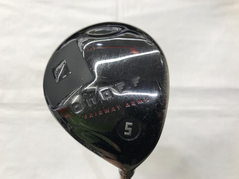 【中古】グローブライド ONOFF FAIRWAY ARMS KURO 2017 フェアウェイウッド 5W 18° Sフレックス 42.5インチ SHINARI:60 Dランク 右利き用 GLOBERIDE ゴルフクラブ ゴルフドゥ ゴルフ用品 GOLF DO 中古ゴルフクラ