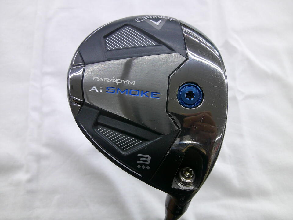 【中古】キャロウェイ PARADYM Ai SMOKE ◆◆◆ フェアウェイウッド 3W 15° Sフレックス 43.0インチ ヘッドカバーあり TENSEI 60 for Callaway(Ai SMOKE) Cランク 右利き用 Callaway PARADYM Ai SMOKE ゴルフクラブ