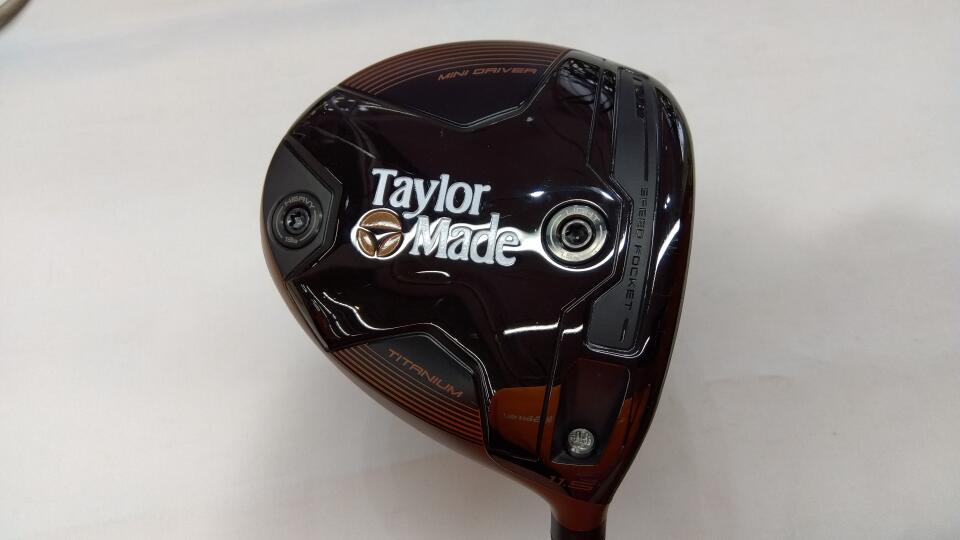 【中古】テーラーメイド BRNR MINI DRIVER COPPER US ドライバー 11.5° Rフレックス 43.5インチ ヘッド..