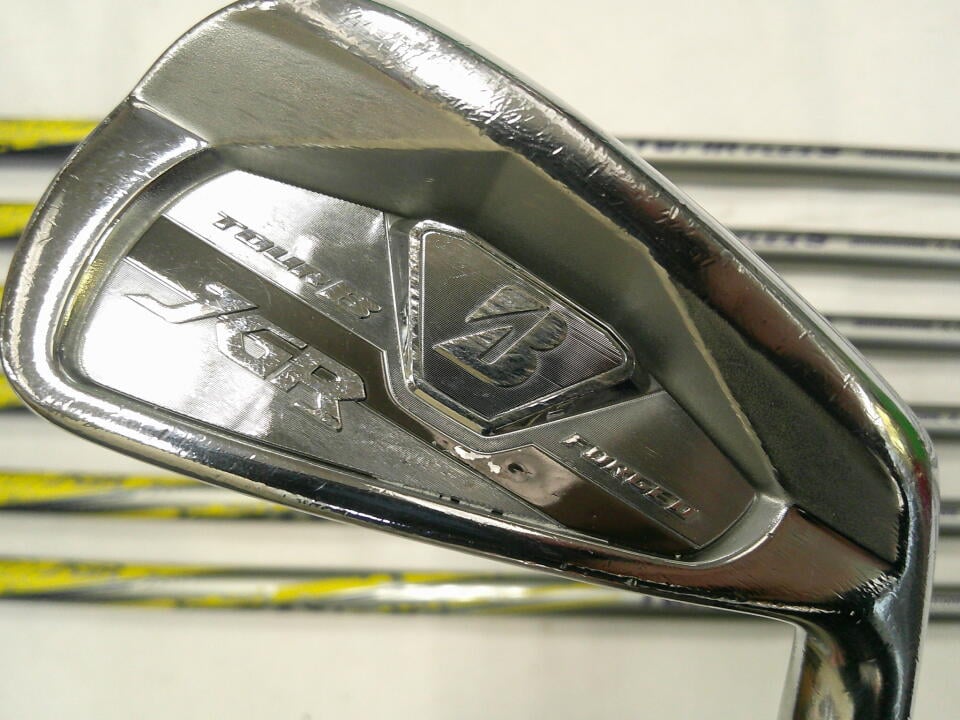 【中古】ブリヂストン TOUR B JGR HF2 アイアンセット 24° Sフレックス 38.25インチ TG1-IR Cランク 右利き用 BRIDGESTONE ゴルフクラブ ゴルフドゥ ゴルフ用品 GOLF DO 中古ゴルフクラブ